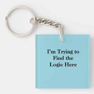 Porte-clefs J'essaie de trouver la logique ici