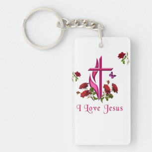 Porte-clefs Jésus 