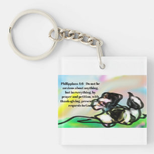 Porte-clefs jesus amour 
