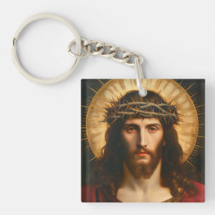 Porte-clefs Jésus Christ Art religieux chrétien