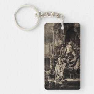 Porte-clefs Jésus-Christ devant Pilate