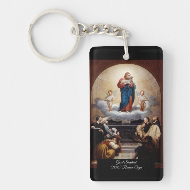 Porte-clefs Jésus le Bon Pasteur (Devant)