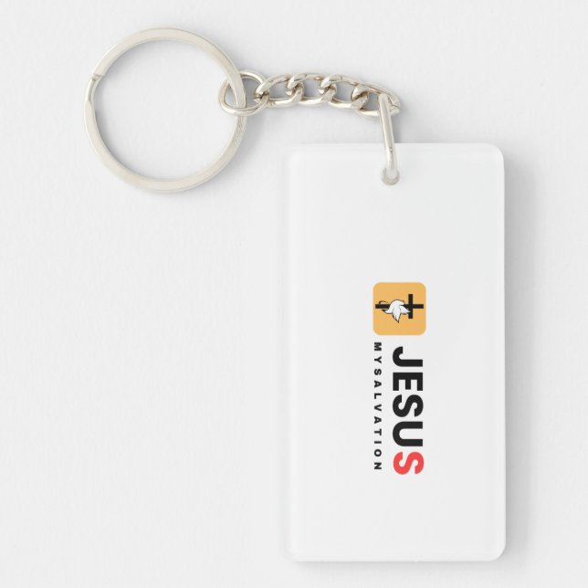 Porte-clefs Jésus Mon Salut (Devant)