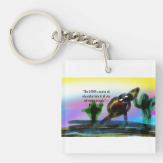 Porte-clefs jésus nous trouve