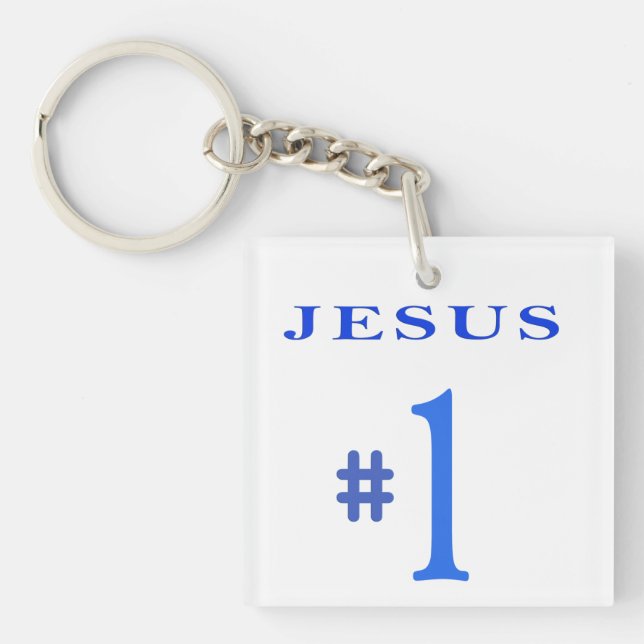 Porte-clefs Jésus numéro 1 (Devant)