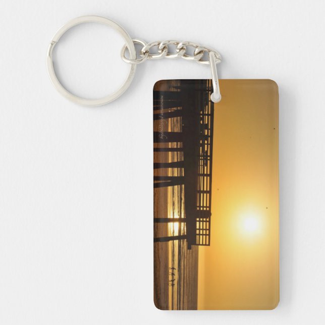 Porte-clefs Jetée de Pismo au soleil (Devant)