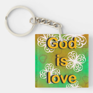 Porte-clefs Jeter Oreiller Dieu est amour