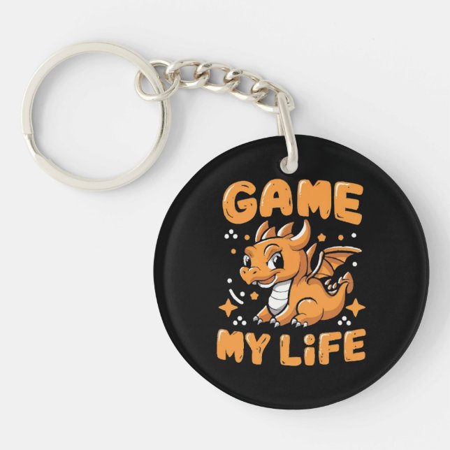 Porte-clefs Jeu ma vie (Devant)
