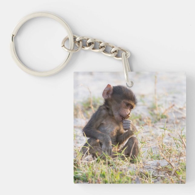 Porte-clefs Jeune Baboon (Devant)