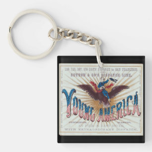 Porte-clefs Jeune voilier clipper America