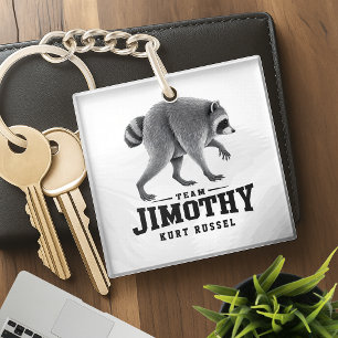 Porte-clefs Jimothy Raton Laveur Viral Drôle Trash Panda Faune