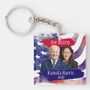 Porte-clefs Joe Biden et Kamala Harris voiture électorale 2020