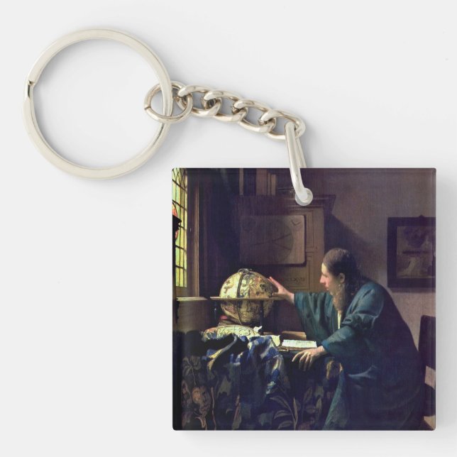 Porte-clefs Johannes Vermeer - L'astronome (Devant)