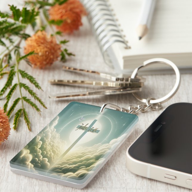 Porte-clefs John 3:16 (Devant droit)