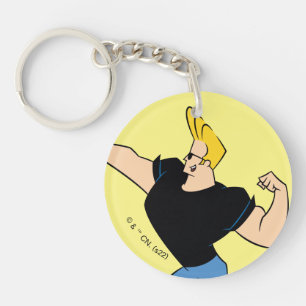 Porte-clefs Johnny Bravo Flexing