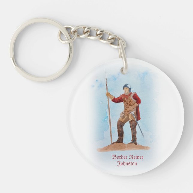 Porte-clefs Johnston Porte - clé du nom de famille (Devant)