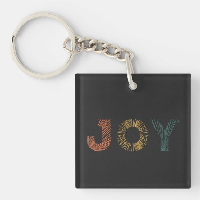 Porte-clefs Joie Colorée (Devant)