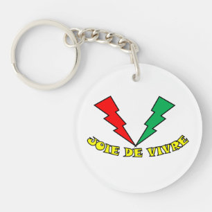 Porte-clefs Joie de vivre