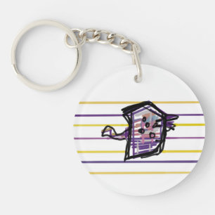 Porte-clefs Joie estivale de raie manta
