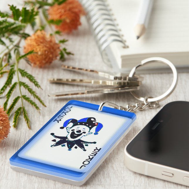 PORTE-CLEFS JOKER (Devant droit)
