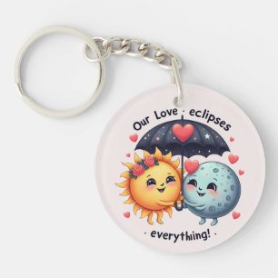 Porte-clefs Joli Amour Éclipse Tout Adorable