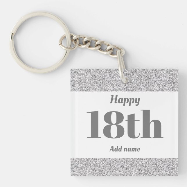 Porte-clefs joli cadeau d'anniversaire personnalisé porte - cl (Devant)