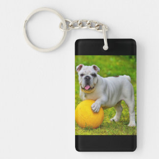 Porte-clefs Joli cadeau de Bulldog Basketball Bulldog Lover an
