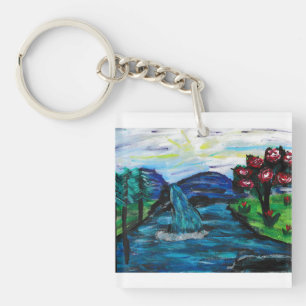 Porte-clefs Joli paysage