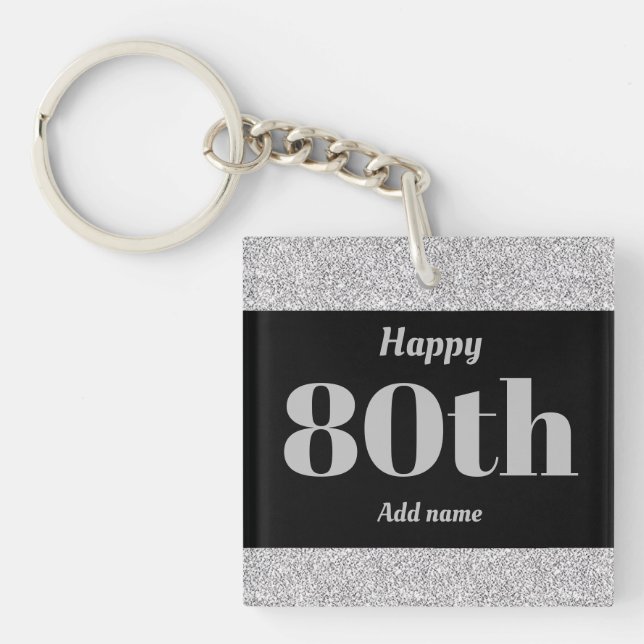 Porte-clefs joli porte - clé cadeau d'anniversaire personnalis (Devant)