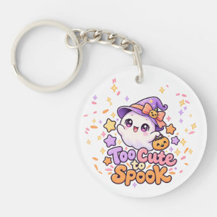 Porte-clefs Joli Trop Mignon pour Effrayer Fantôme Halloween A