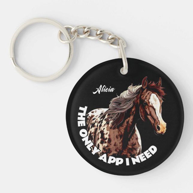 Porte-clefs Jolie Appaloosa (Devant)