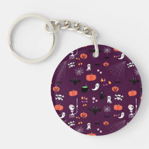 Porte-clefs Jolie Art Halloween Effrayant