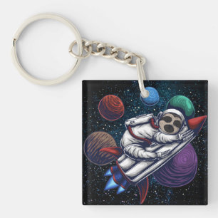 Porte-clefs Jolie fente d'espace