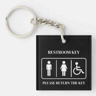 Porte-clefs Jolie salle de bain Café Bureau Magasin