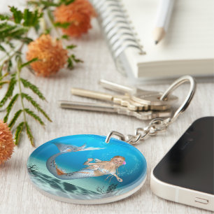 Porte-clefs Jolie sirène