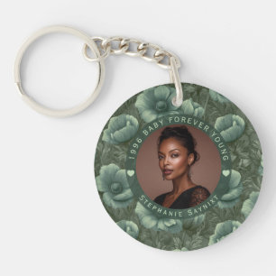 Porte-clefs Jolies Anémones Cadeau Surprise d'Anniversaire Pou