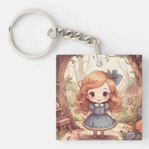 Porte-clefs Jolies Aventures d'Alice au Pays des Merveilles Ar