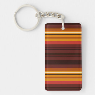 Porte-clefs Jolies rayures vintage