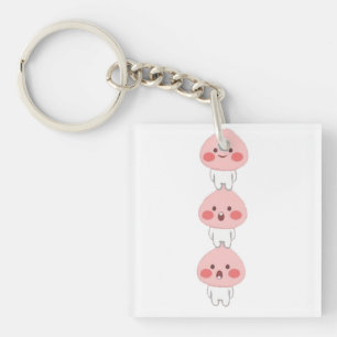 Porte-clefs Jolis triplés apeach