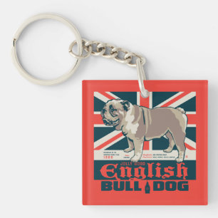 Porte-clefs Jolly Good English Bulldog