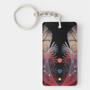 Porte-clefs Jonglage Abstrait Fantastique Moderne Art Fractal