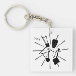 Porte-clefs Jouer