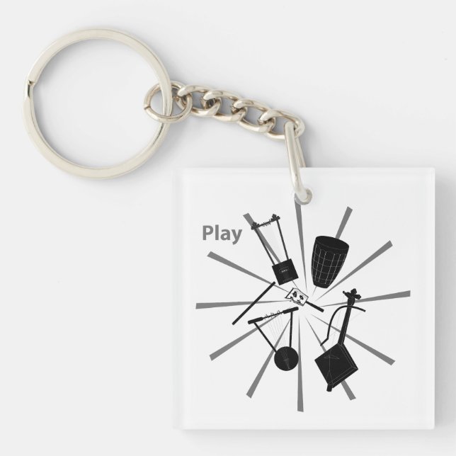Porte-clefs Jouer (Devant)
