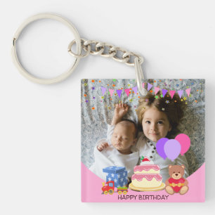 Porte-clefs Jouets pour enfants roses mignonette Fête d'annive