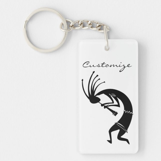 Porte-clefs Joueur de cannelure de Kokopelli Thunder_Cove (Devant)