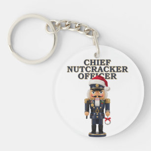 Porte-clefs Joueur de curling casse-noisette Fêtes Sports d'hi