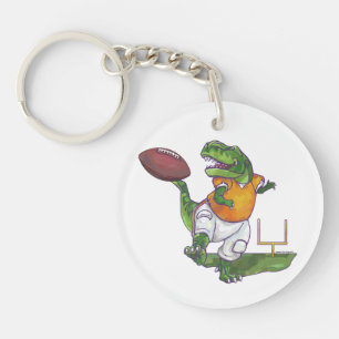 Porte-clefs Joueur de football Dino