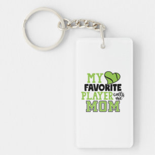 Porte-clefs Joueur de tennis Mon Joueur Favori M'Appelle Mam