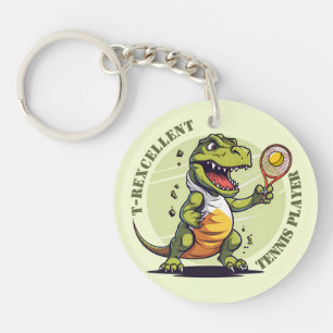 Porte-clefs Joueur de tennis 🎾 🦕 T-Rexcellent