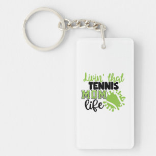 Porte-clefs Joueur de tennis   Vivre Cette Maman Tennis Vie